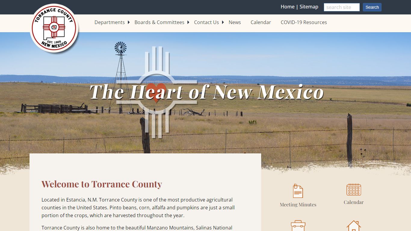 Torrance County, New Mexico - Home